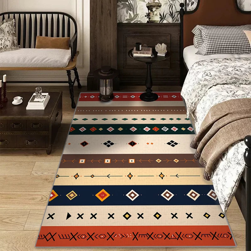 tapis modern geometrique
