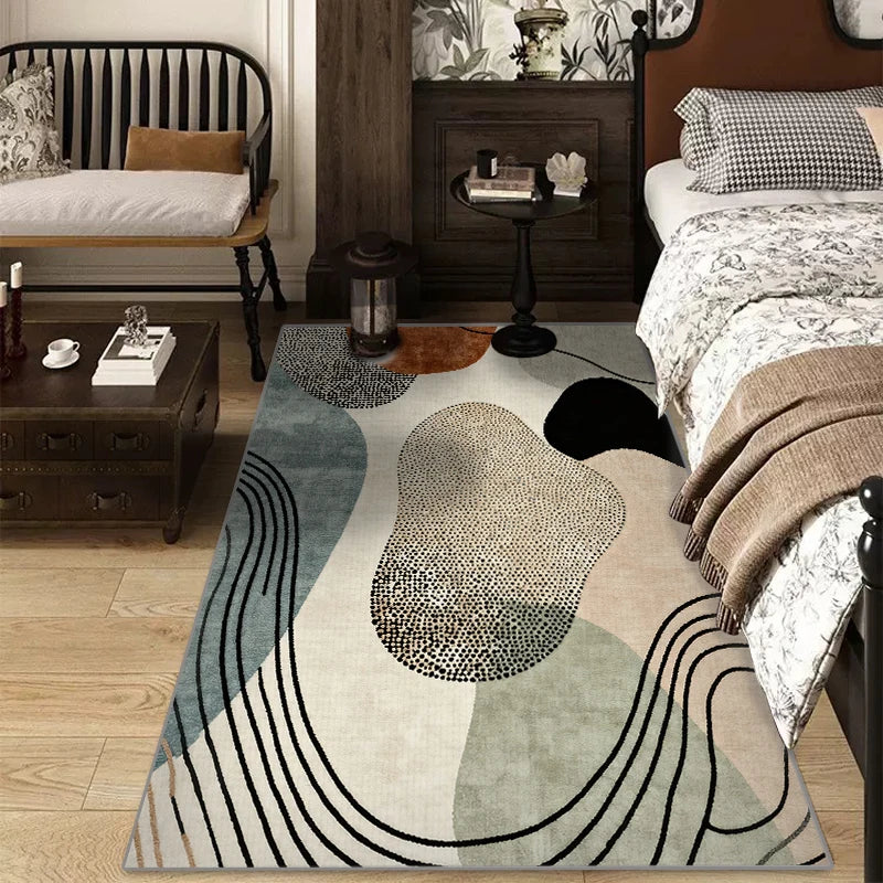 tapis modern geometrique