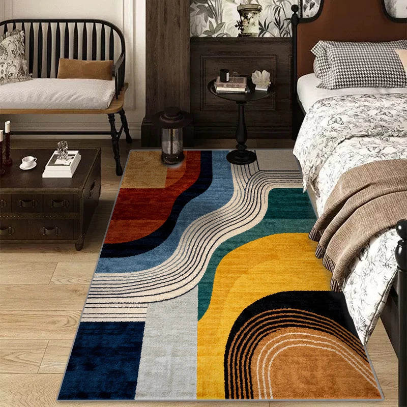 tapis modern geometrique