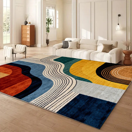 tapis modern geometrique