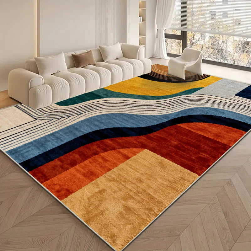 tapis modern geometrique