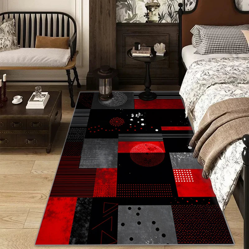 tapis modern geometrique
