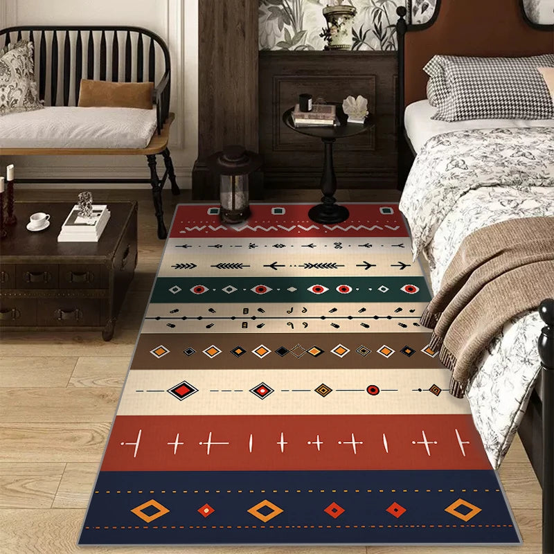 tapis modern geometrique