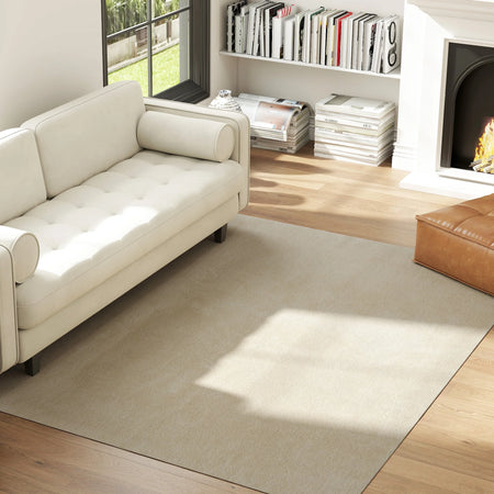tapis modern poil long