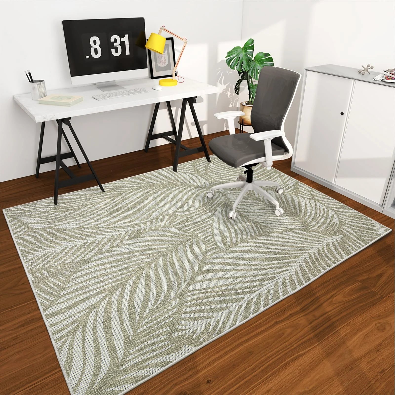 tapis moderne bureau