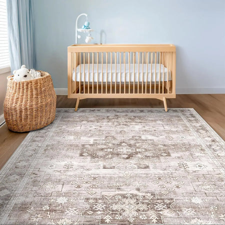 tapis moderne couleur taupe
