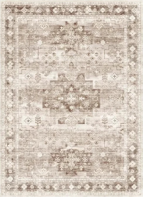 tapis moderne couleur taupe