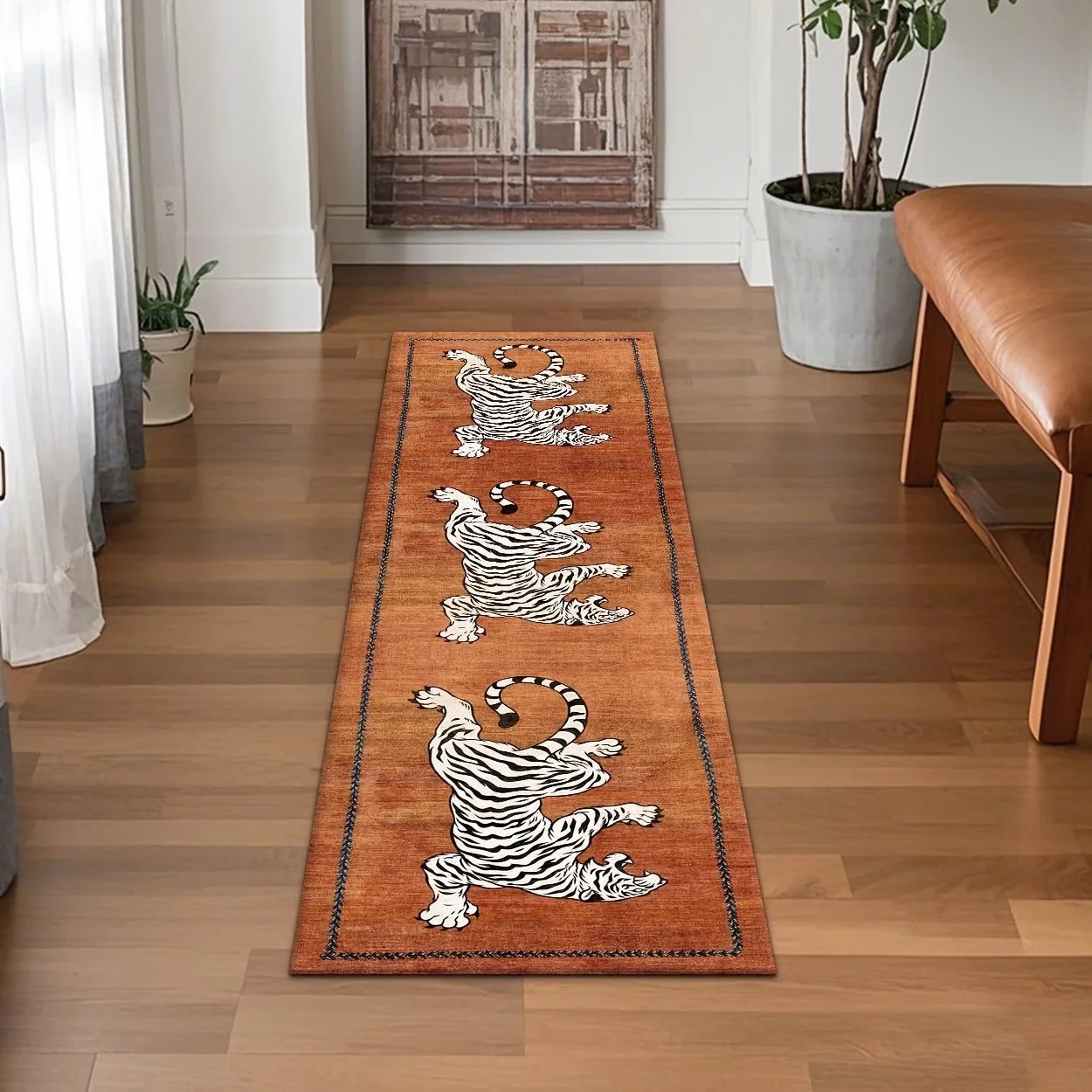 tapis moderne couloir