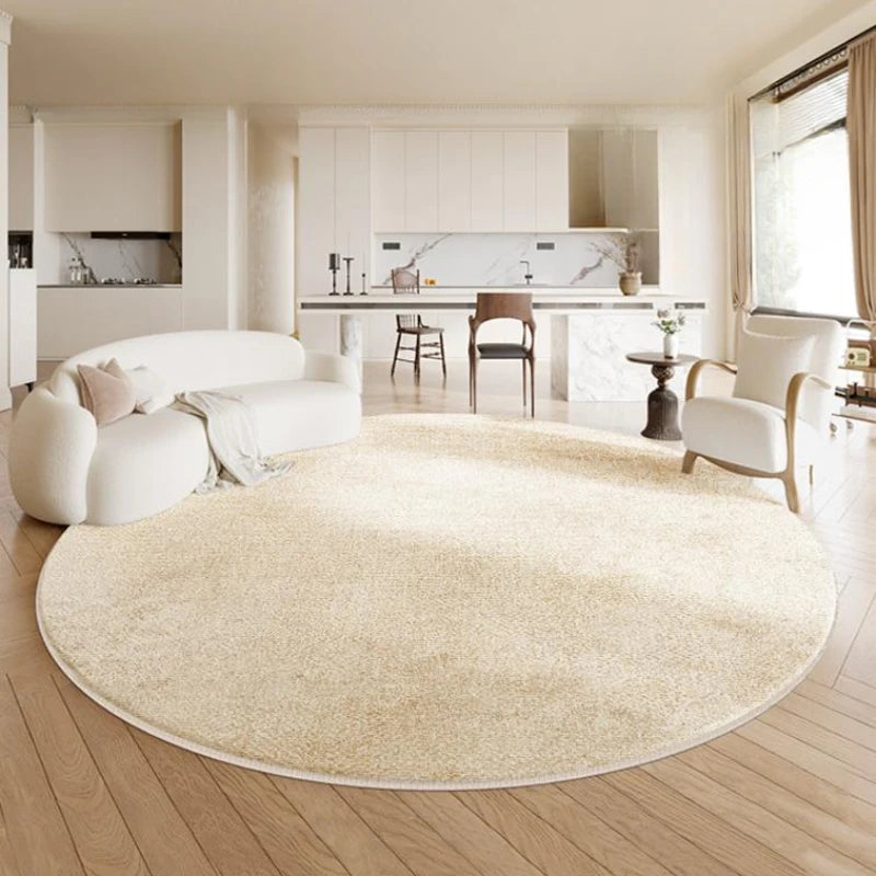 tapis moderne crème