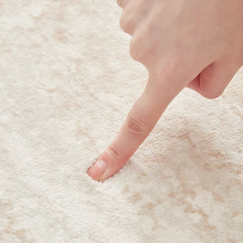 tapis moderne crème
