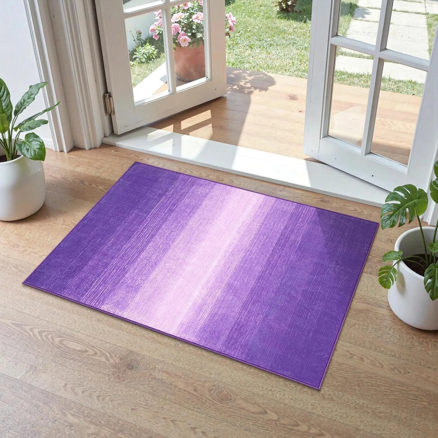 tapis moderne dégradé