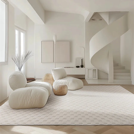 tapis moderne design laine