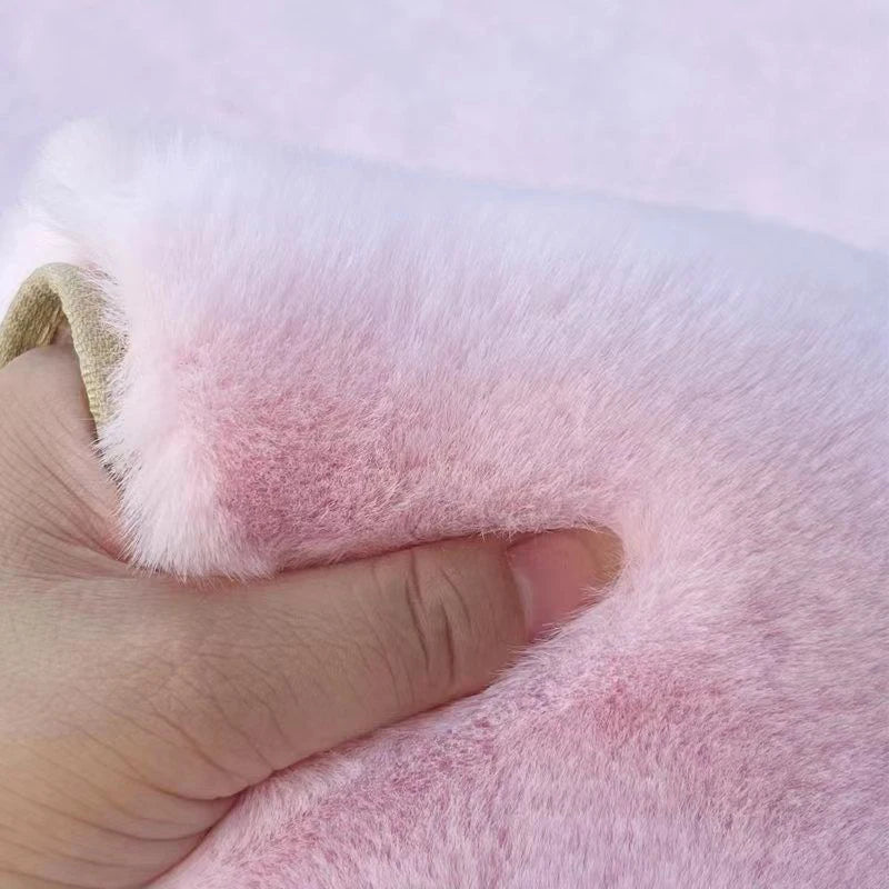 tapis moderne fausse fourrure