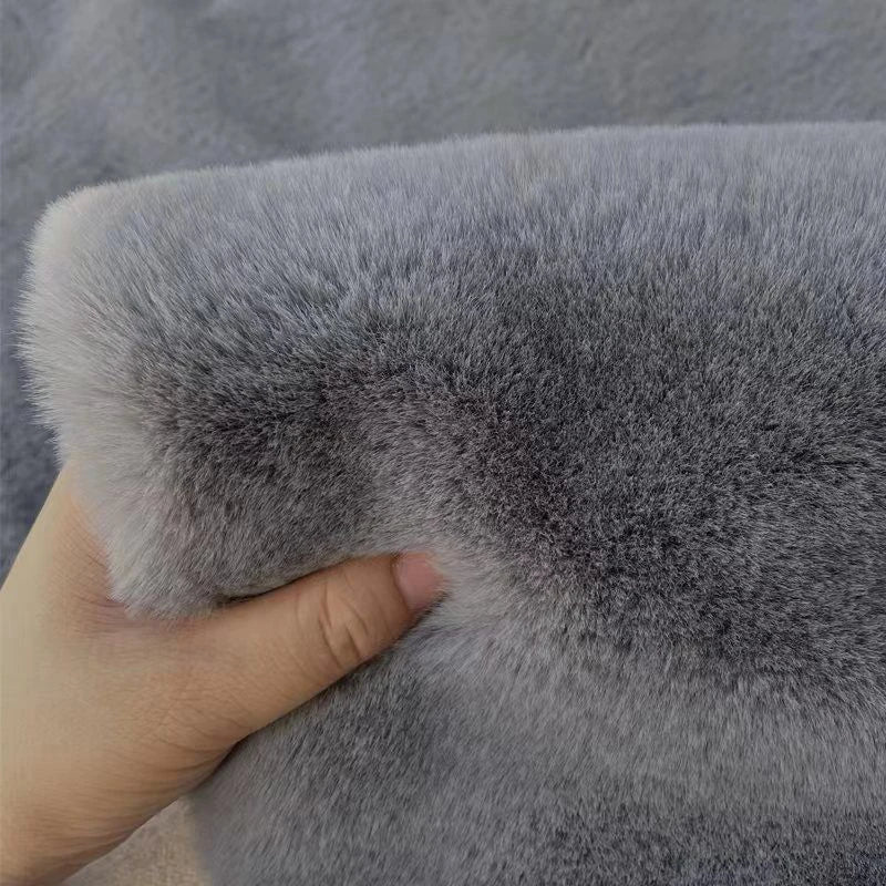 tapis moderne fausse fourrure