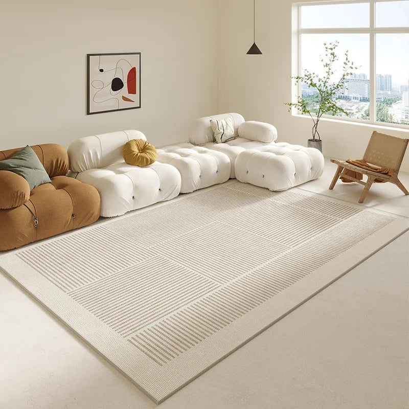 tapis moderne géométrie