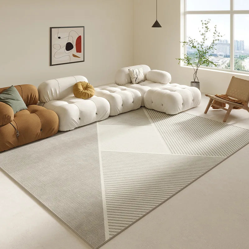 tapis moderne géométrie
