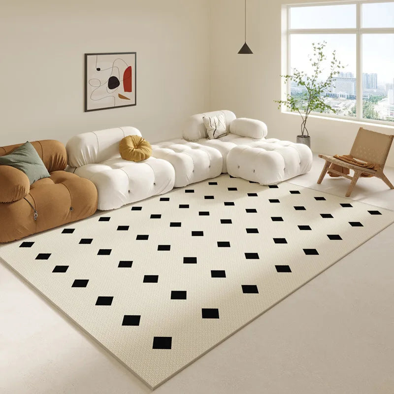 tapis moderne géométrie
