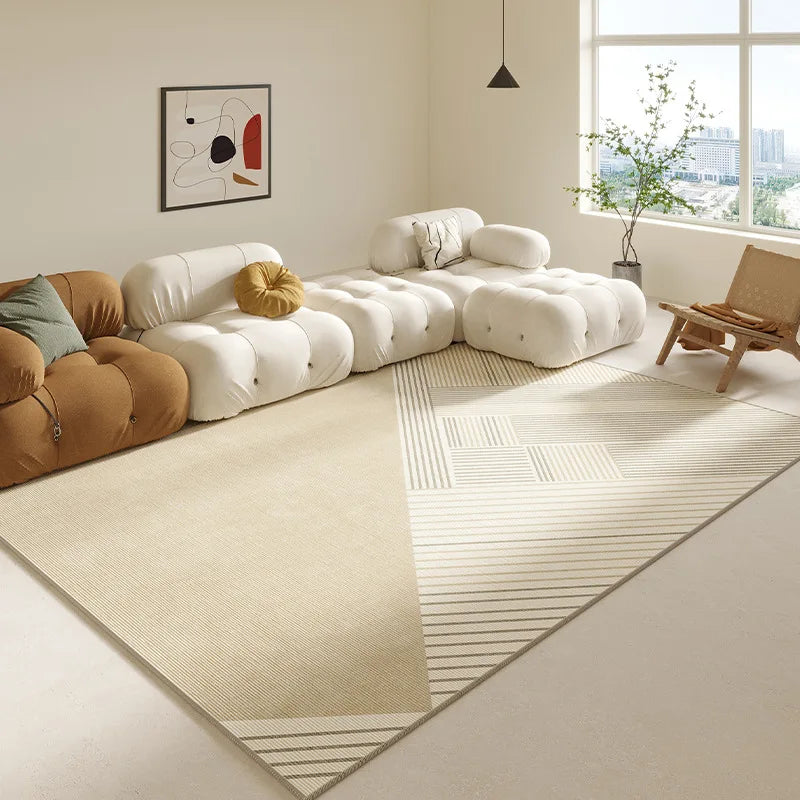 tapis moderne géométrie