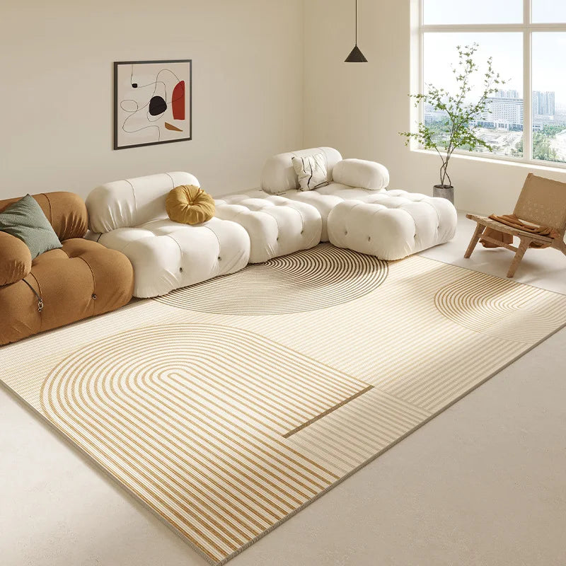 tapis moderne géométrie