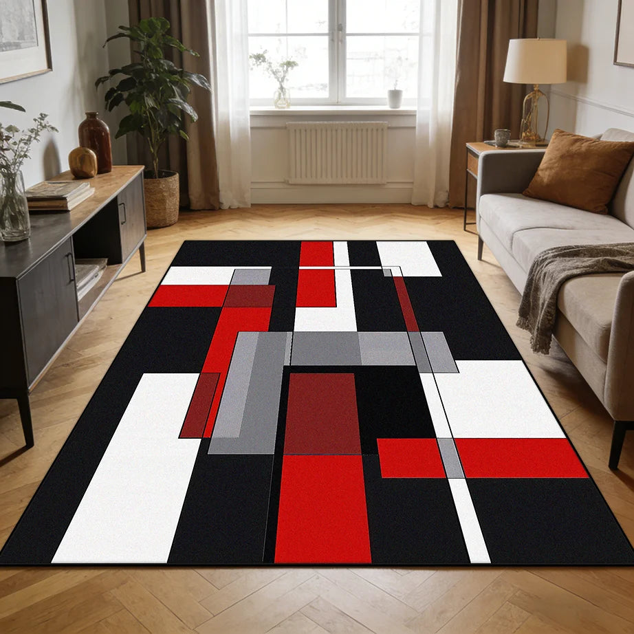 tapis moderne graphique