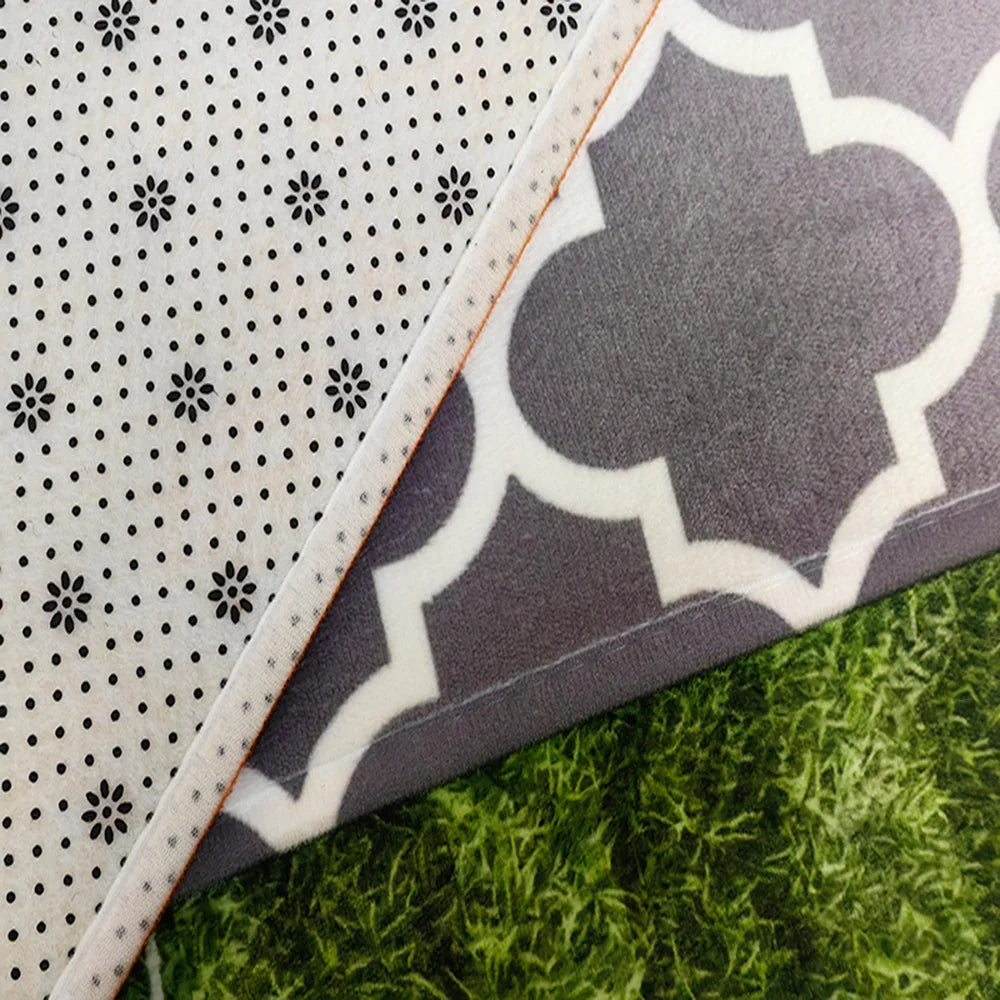 tapis moderne imprimé salon