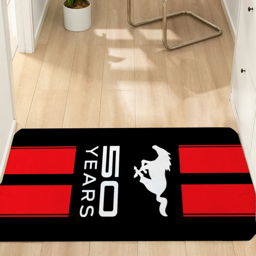 tapis moderne imprimé salon