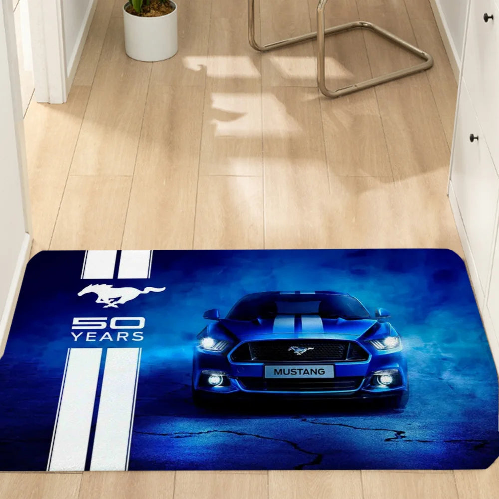 tapis moderne imprimé salon