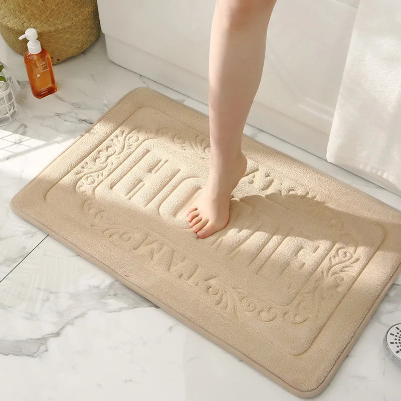 tapis moderne kaki
