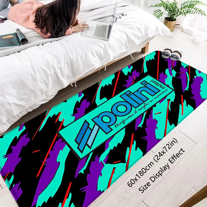 tapis moderne pour lit