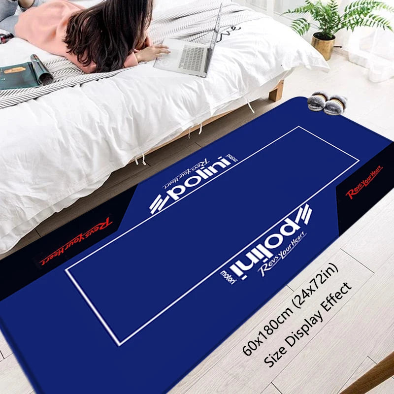 tapis moderne pour lit