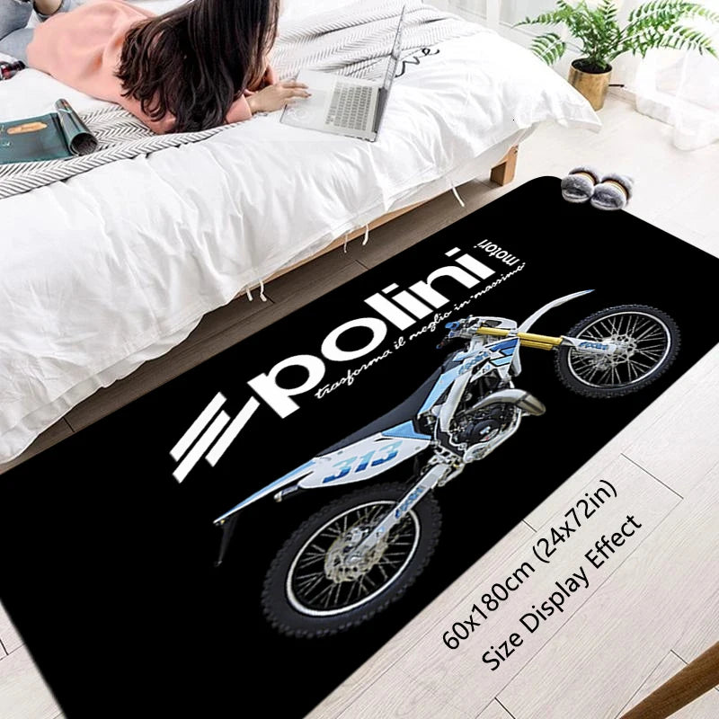 tapis moderne pour lit