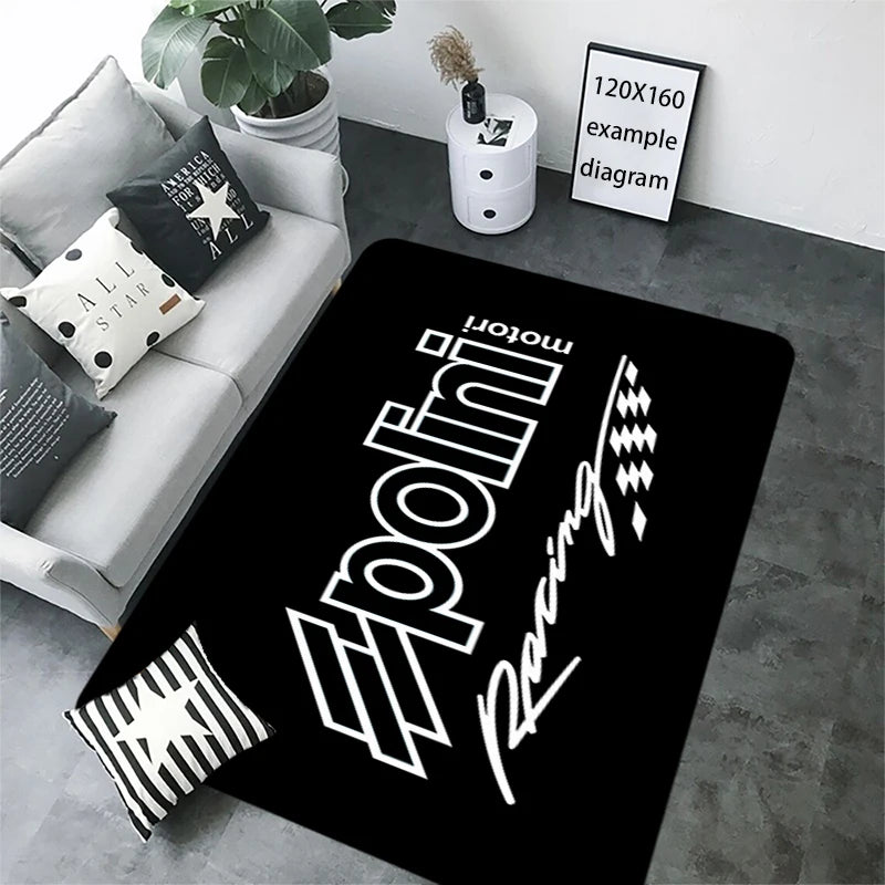 tapis moderne pour lit