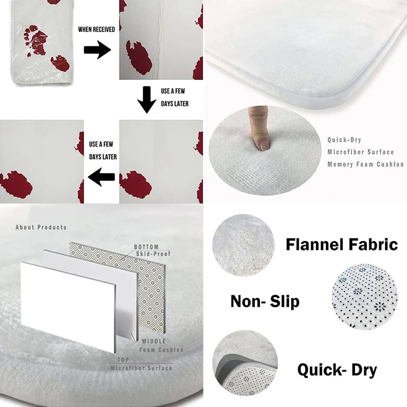 tapis moderne pour lit