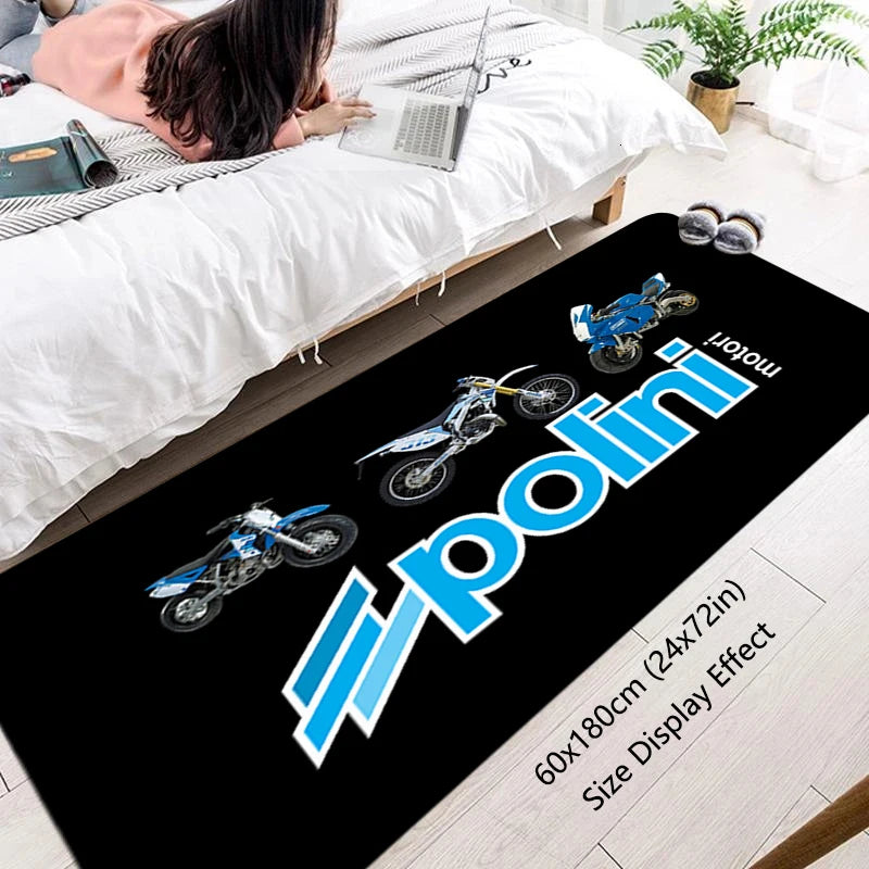 tapis moderne pour lit