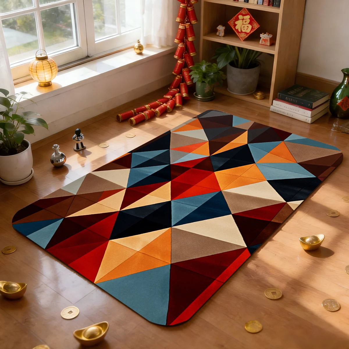 tapis moderne rectangle