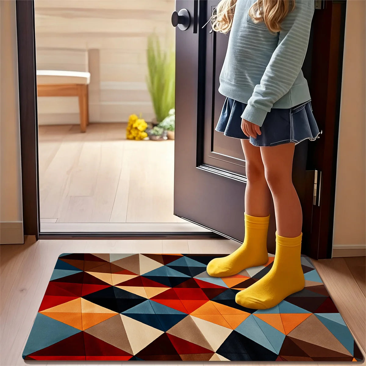 tapis moderne rectangle