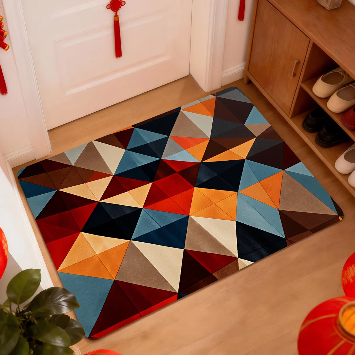 tapis moderne rectangle