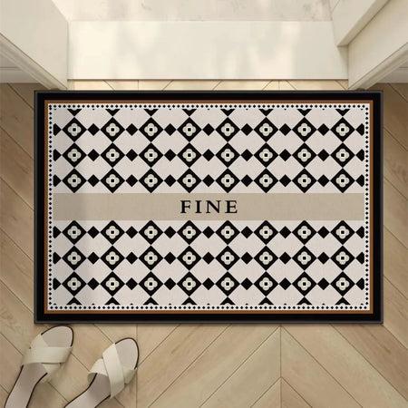 tapis moderne tissé