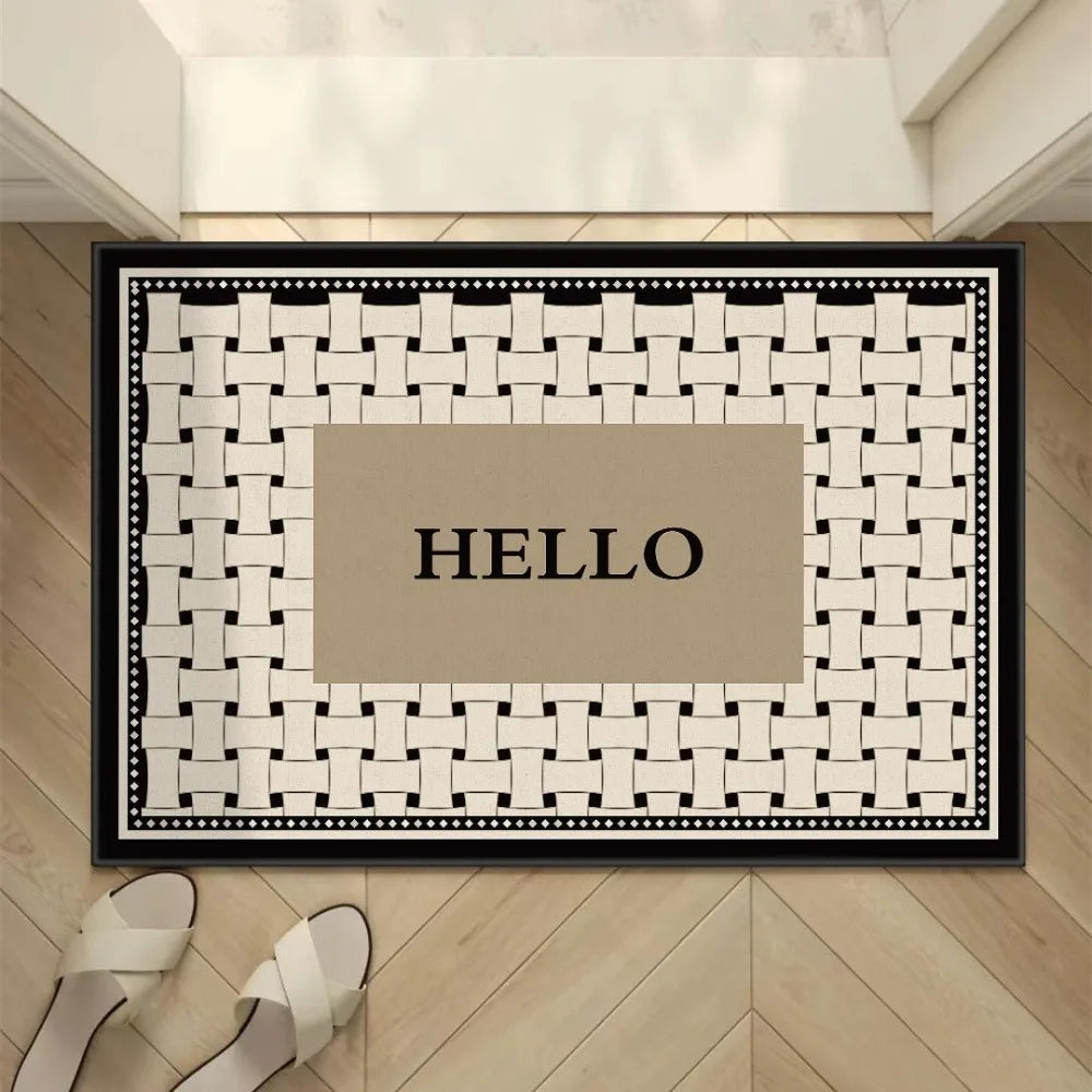 tapis moderne tissé
