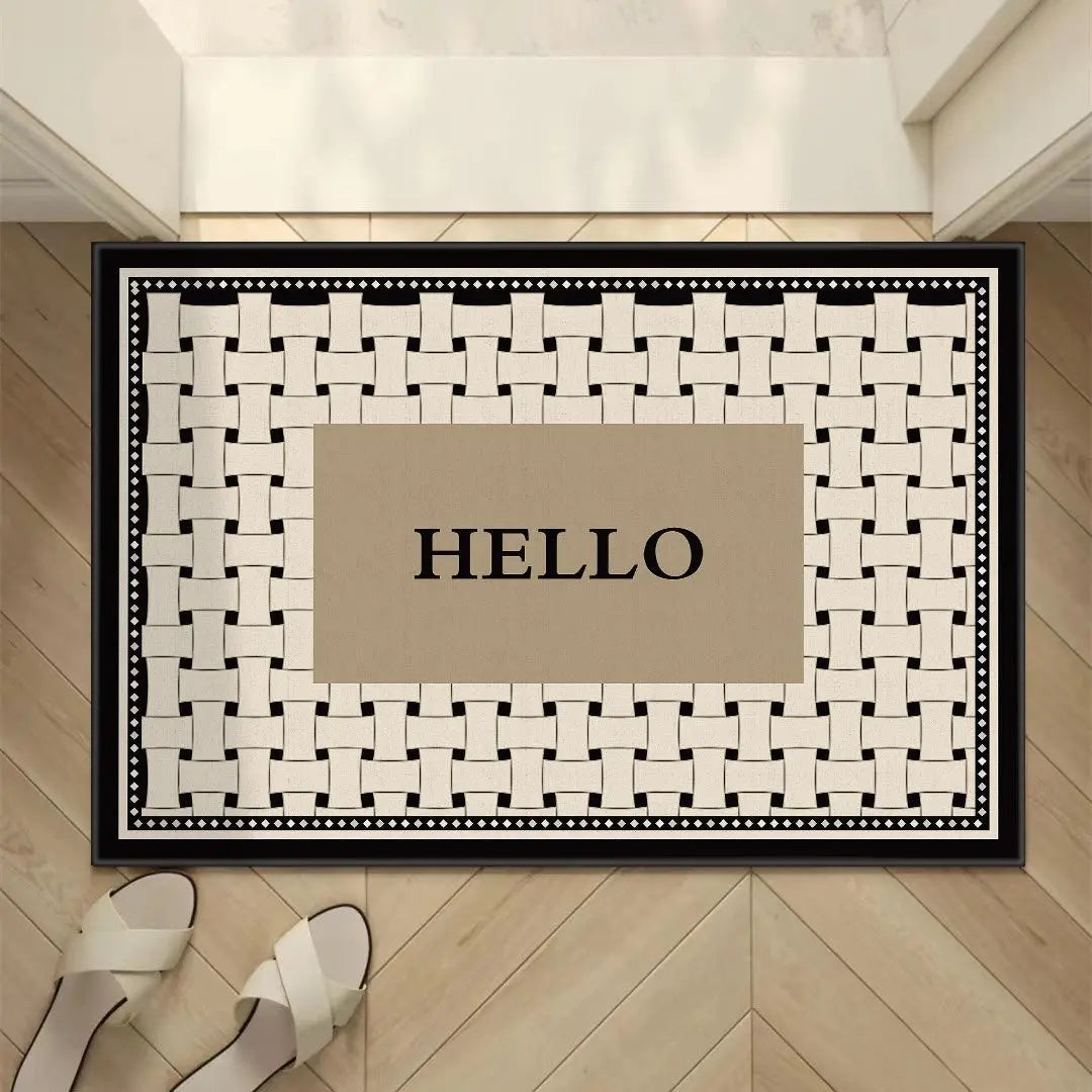tapis moderne tissé