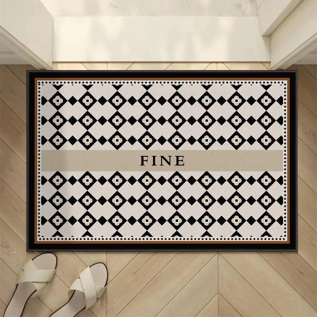 tapis moderne tissé