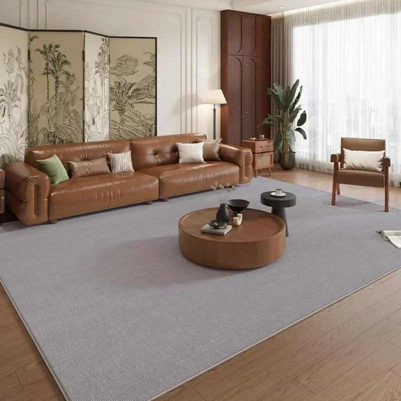 tapis moderne ton marron