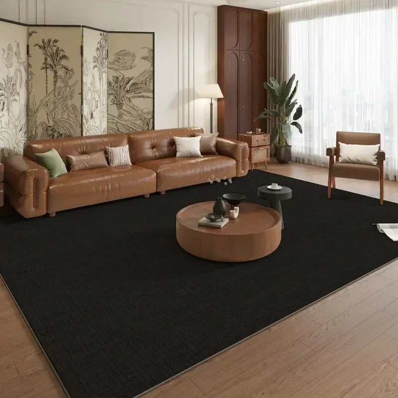 tapis moderne ton marron