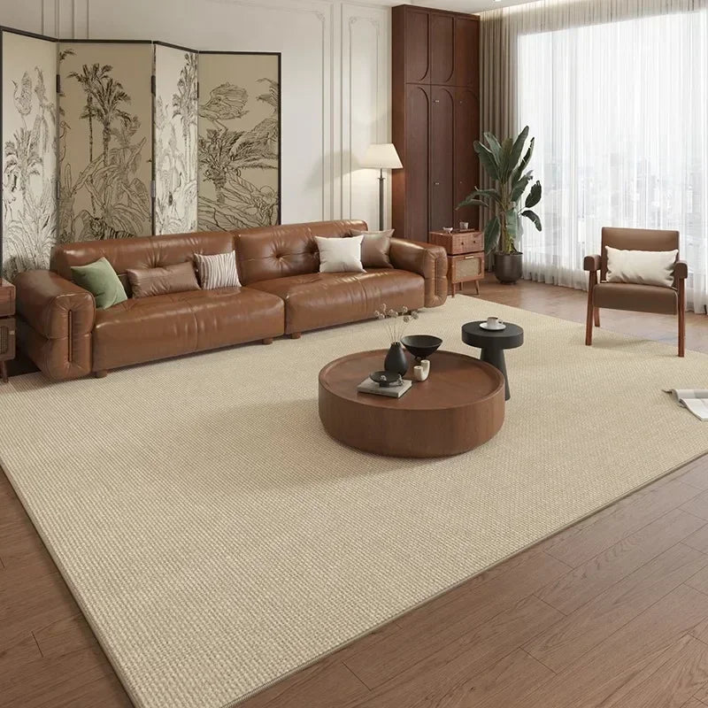 tapis moderne ton marron