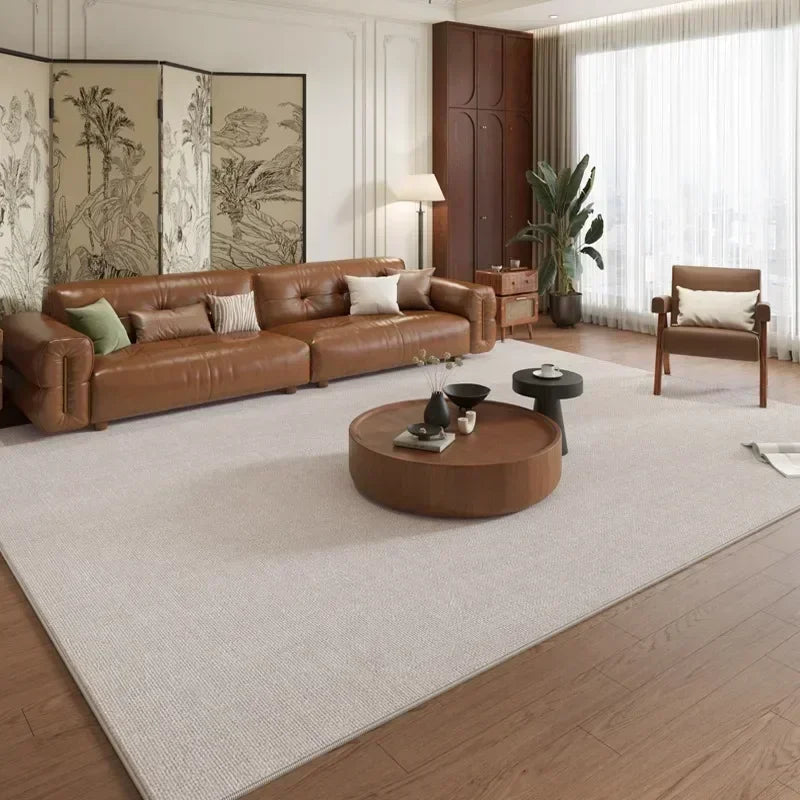 tapis moderne ton marron