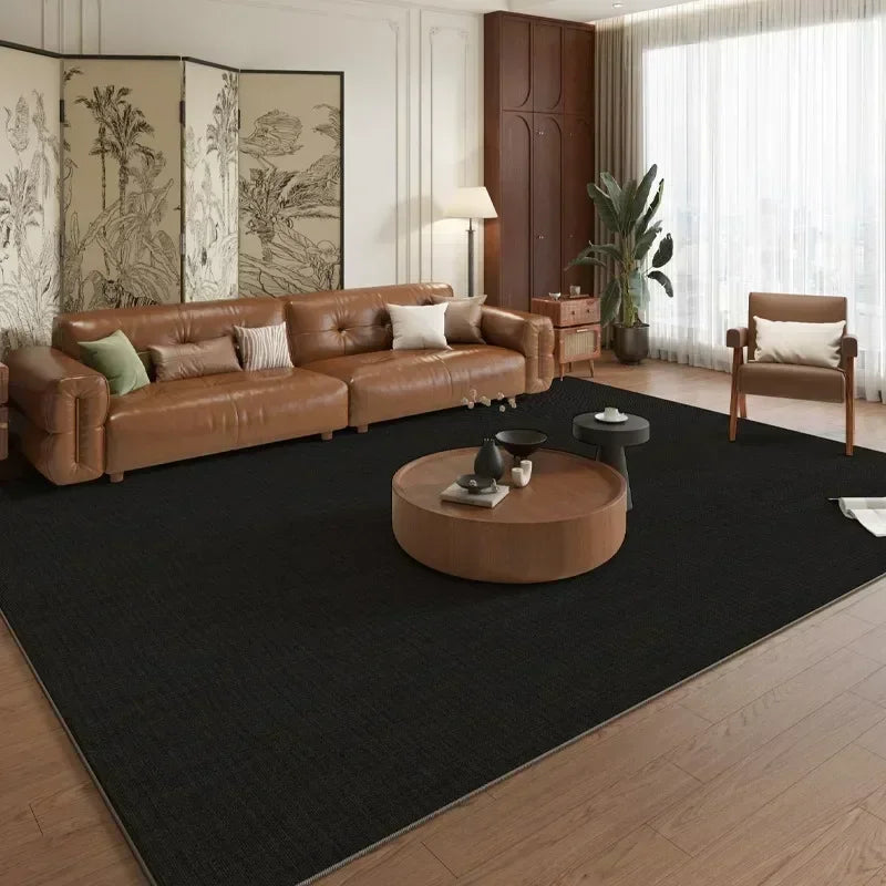 tapis moderne ton marron