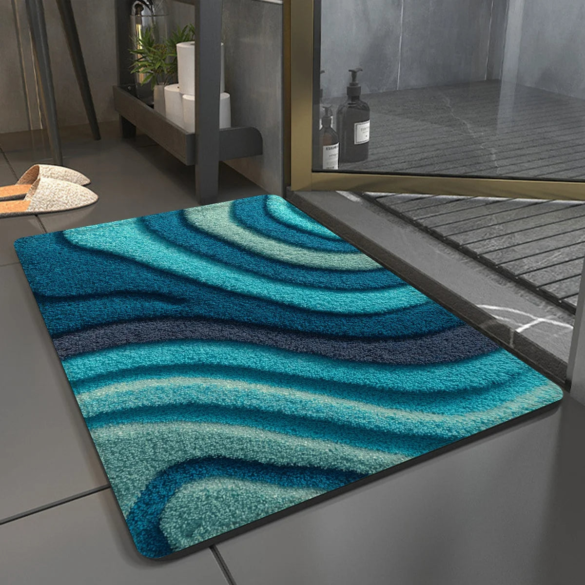 tapis motif moderne