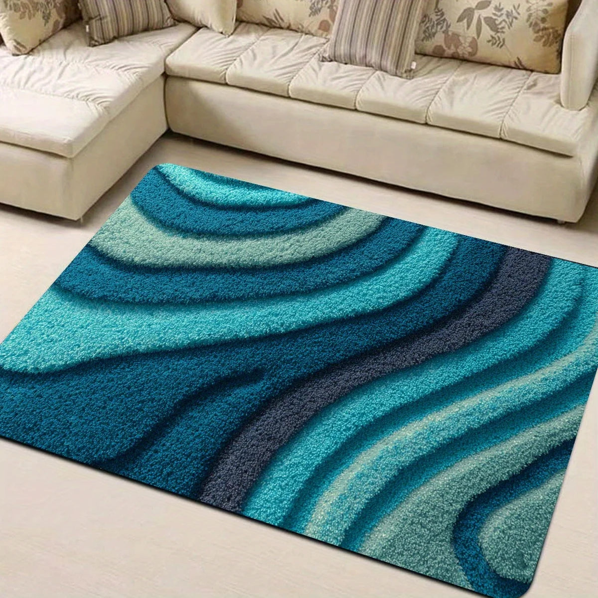 tapis motif moderne