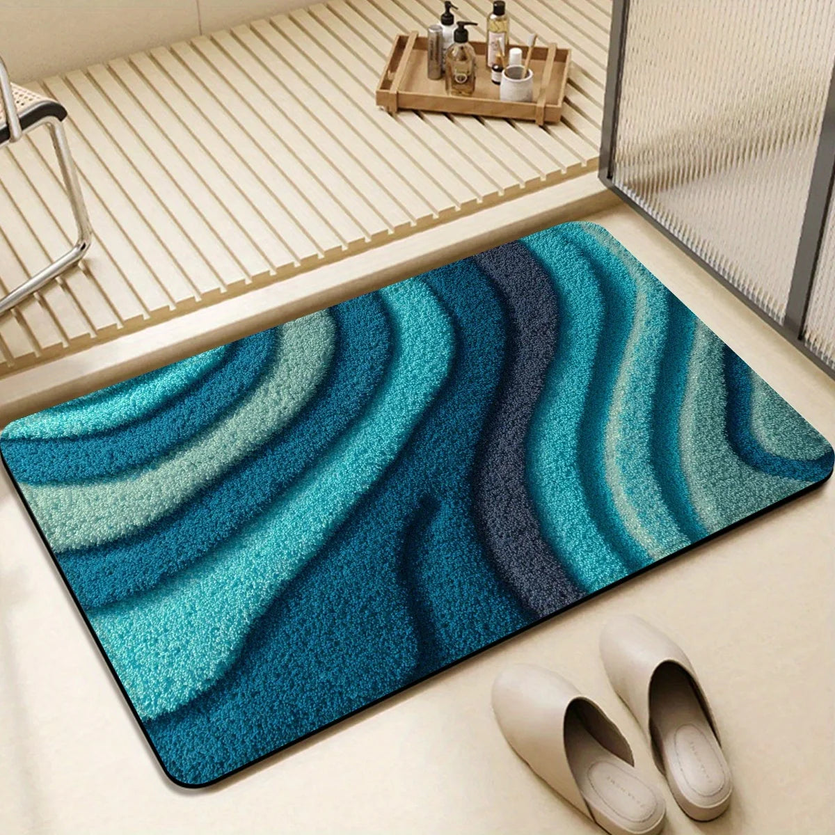 tapis motif moderne