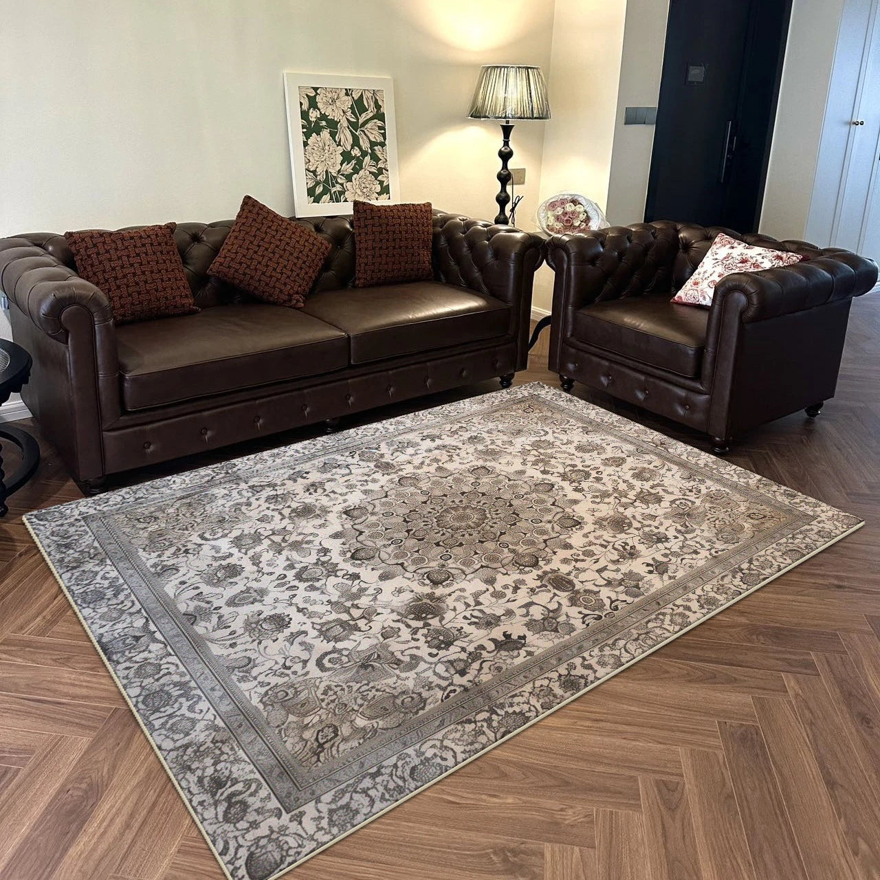 tapis persan moderne